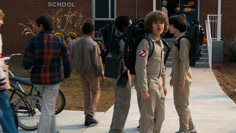 Stranger Things was shot in the new 18:9 aspect ratio. (Image: Netflix)